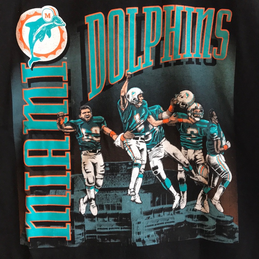 Nutmeg Mills Miami Dolphins T-Shirt